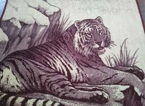 قیمت خرید پتو نمدی پلنگی + عکس