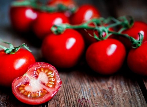 گوجه فرنگی شیراز؛ گیلاسی لامپی 3 رنگ نارنجی قرمز زرد Shiraz