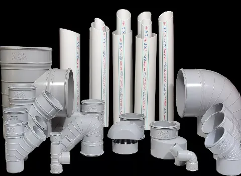 لوله و اتصالات پی وی سی؛ پلاستیکی سفید (ساختمان فاضلاب) ضخیم