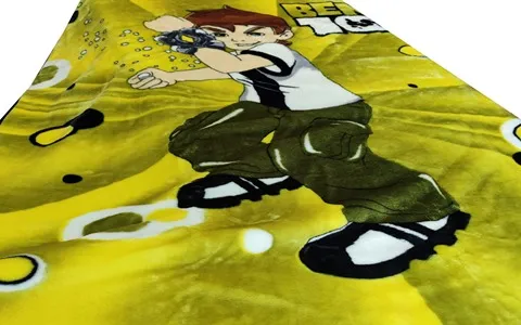 پتو گلبافت یک نفره بن تن؛ دو لایه قابل شستشو 220*160 سانتی متر