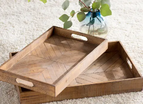 سینی چوبی دکوراتیو + جدیدترین مدل ها