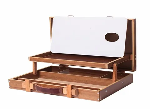 قیمت و خرید کیف چوبی لوازم نقاشی با مشخصات کامل