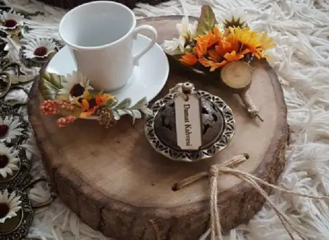 سینی چوبی تنه درخت + خاص و شیک