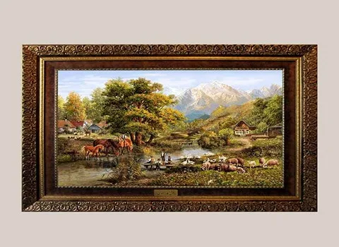 تابلو فرش ماندگار کاشان | خرید با قیمت ارزان