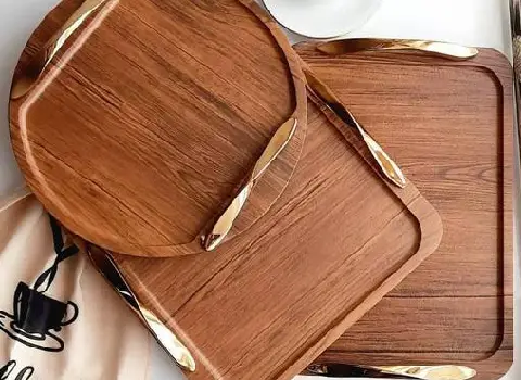 خرید و قیمت سینی چوبی ارزان