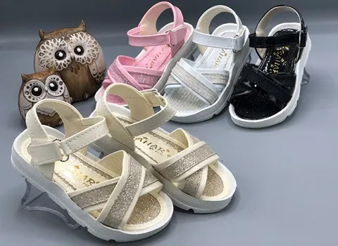 مشخصات صندل دخترانه بچه گانه تابستانی و نحوه خرید عمده