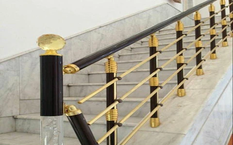 خرید و قیمت نرده استیل طلایی ارومیه