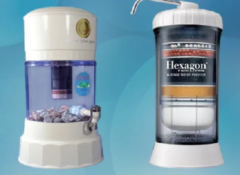 دستگاه تصفیه آب شش ضلعی؛ مانع ورود املاح گوناگون موتور قوی