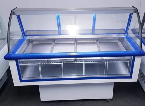 یخچال ویترینی مرغ؛ فولادی گالوانیزه موتور قدرتمند صنعتی industrial