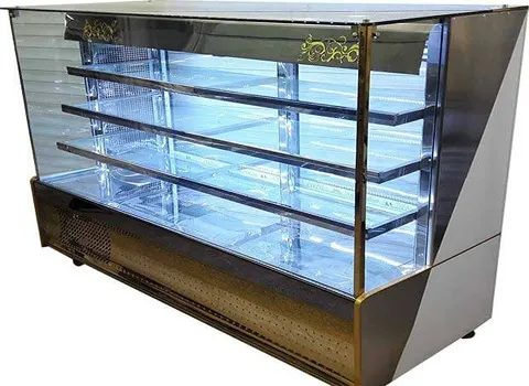 یخچال ویترینی تبریز؛ کمپرسور اروپایی دیجیتالی دارای محفظه مخفی galvanized