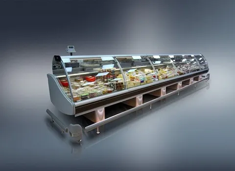 قیمت یخچال ویترینی استیل