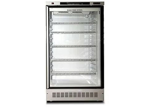 یخچال ویترینی تک درب دست دوم؛ جنس استیل وکیوم مقاوم temperature