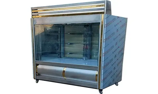 یخچال صنعتی ایستاده؛ مستطیلی مربعی مناسب فروشگاه قنادی (1 2 4) درب