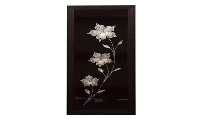 خرید تابلو گل نقره یزد با قیمت استثنایی