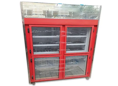 یخچال ویترینی برای گوشت؛ استیل پلی یورتان 3 نوع ایستاده خوابیده صندوقی