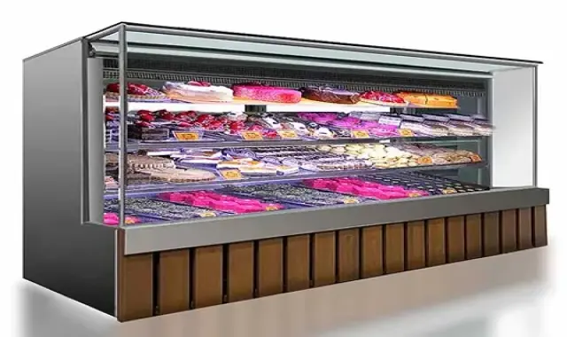 قیمت و خرید یخچال ویترینی تاپینگ بستنی + فروش ارزان