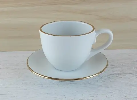 بهترین فنجان نعلبکی لب طلایی + قیمت خرید عالی