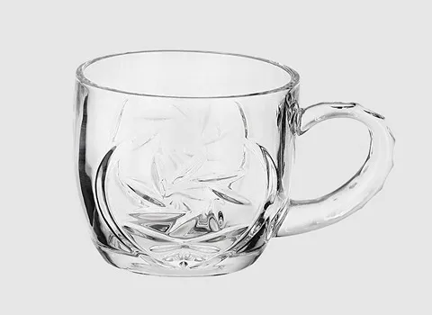 قیمت و خرید لیوان دسته دار تراش دار با مشخصات کامل