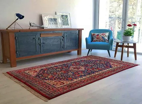 فرش ماشینی 9 متری دستباف؛ ظریف تراکم (500 700 1000 شانه)