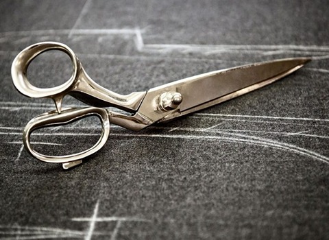 مدل های مختلف قیچی خیاطی دسته فلزی