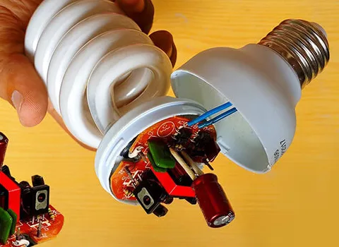 خرید و قیمت بالاست لامپ کم مصرف