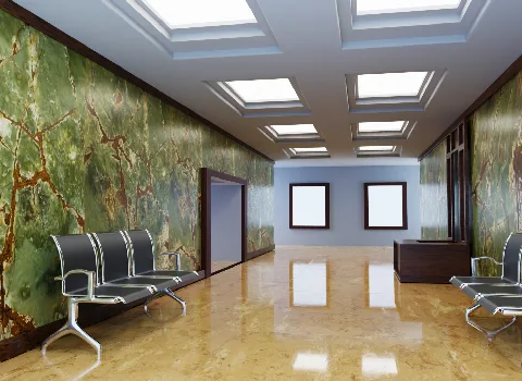 سنگ مرمر سبز زیبا و درجه یک در مشهد کد 16