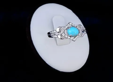 سنگ فیروزه تراش خورده آشنایی صفر تا صد قیمت خرید عمده