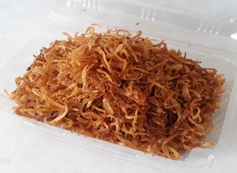 قیمت پیاز سرخ شده بسته بندی