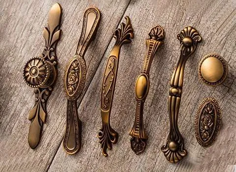 خرید و قیمت دستگیره کابینت ممبران قهوه ای