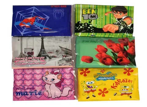 دستمال کاغذی جیبی بچه گانه؛ دو سه لایه خوشبو نرم ضد حساسیت