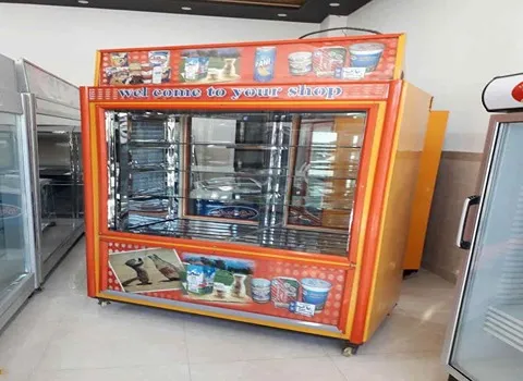 یخچال ایستاده کینو دست دوم؛ عمودی ویترینی درب شیشه ای فلزی