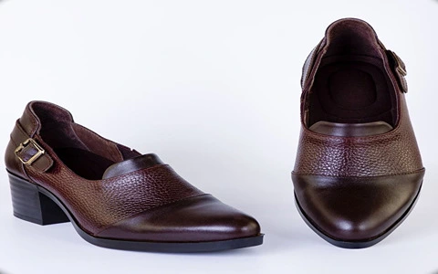 خرید کفش چرم مصنوعی زنانه + بهترین قیمت