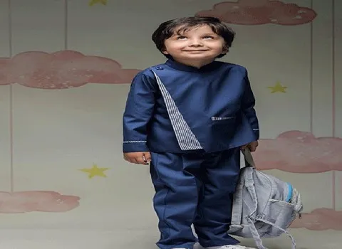 لباس فرم پسرانه ابتدایی؛ جنس آهار ترگال نخ پنبه سایز (1 8) سال