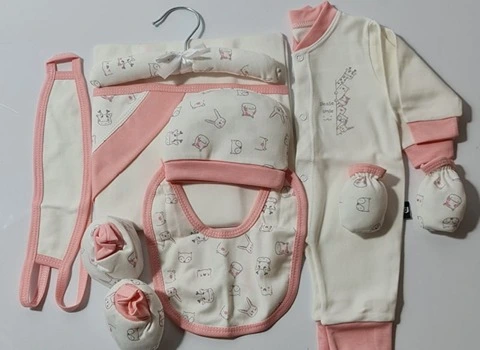 خرید و قیمت انواع لباس نوزادی ۵تیکه