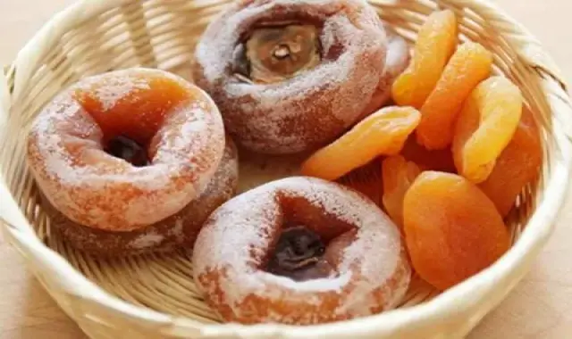 خرمالو خشک درسته حاوی کلسیم خانگی و صنعتی کد 11