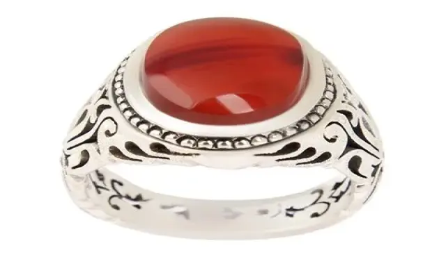 خرید مدل های جدید انگشتر نقره مردانه + قیمت عالی