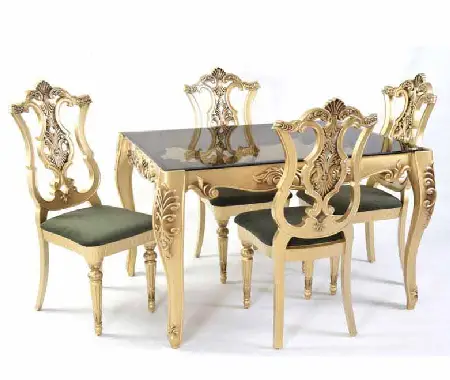 میز ناهار خوری رنگ بژ همراه با توضیحات کامل و آشنایی