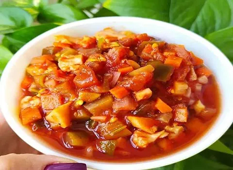 ترشی لیته بندری تند | خرید با قیمت ارزان