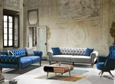 خرید مبل راحتی چستر یافت اباد با قیمت استثنایی