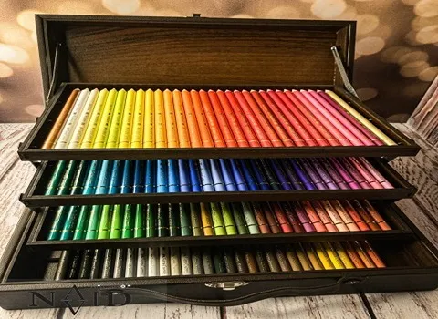 خرید عمده کیف چوبی مداد رنگی با بهترین شرایط