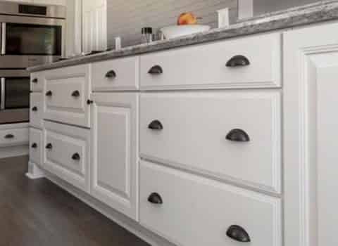 خرید دستگیره کابینت سفید براق + بهترین قیمت