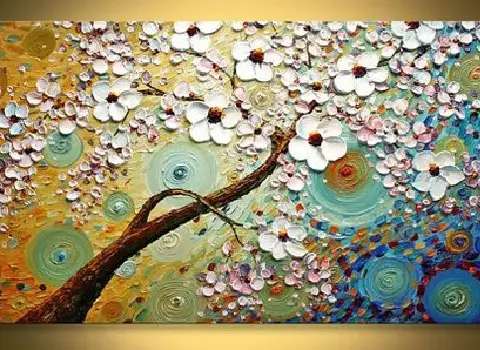 خرید تابلو رنگ روغن برجسته + بهترین قیمت