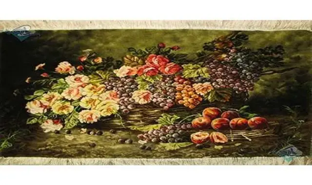 خرید عمده تابلو فرش ظرف میوه با بهترین شرایط