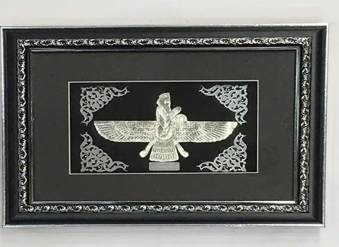 تابلو نقره تهران؛ سیم مفتولی ابعاد 35*55 سانتی متر PVC