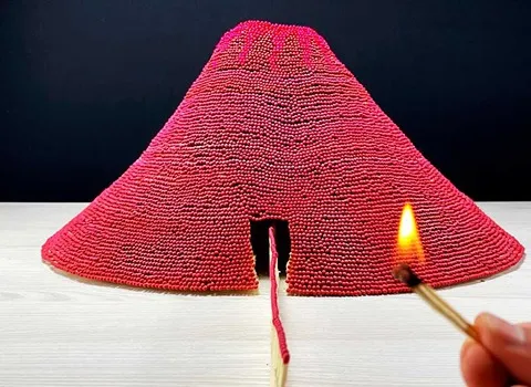 طرح و مدل های کبریت تزیینی و جذاب