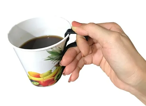 بهترین قیمت خرید لیوان کاغذی دسته دار