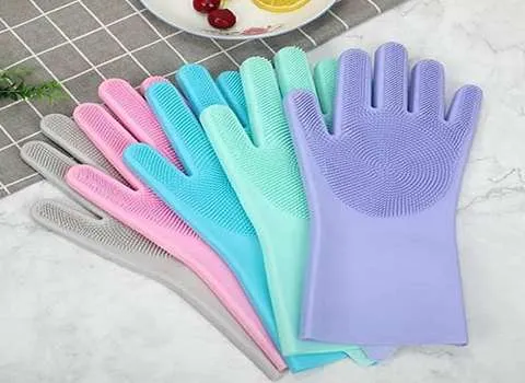 دستکش ظرفشویی سیلیکونی | قیمت خرید عمده و تک فروشی