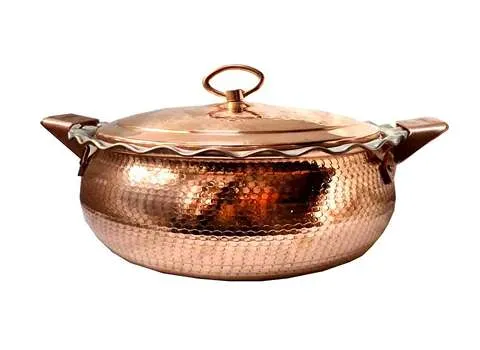 ظروف مسی کرمان؛ استیل نقره قلع شستشو سرکه نمک copper