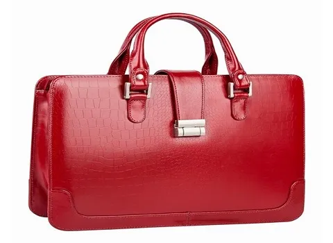 خرید کیف اداری چرم قرمز + بهترین قیمت