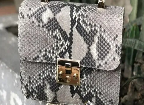 کیف چرم پوست ماری زنانه | خرید با قیمت ارزان